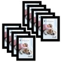Ver imagem 1 de Kit 9 Molduras Porta Retrato 15X21 Preto