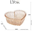 Ver imagem 3 de Bowl De Vidro Coração Balls Âmbar Metalizado Lyor