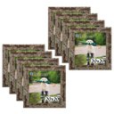Ver imagem 1 de Kit 8 Porta Retrado Molduras 20x20 Marrom