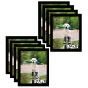 Ver imagem 1 de Kit 8 Porta Retrato Molduras 20x25 Preto