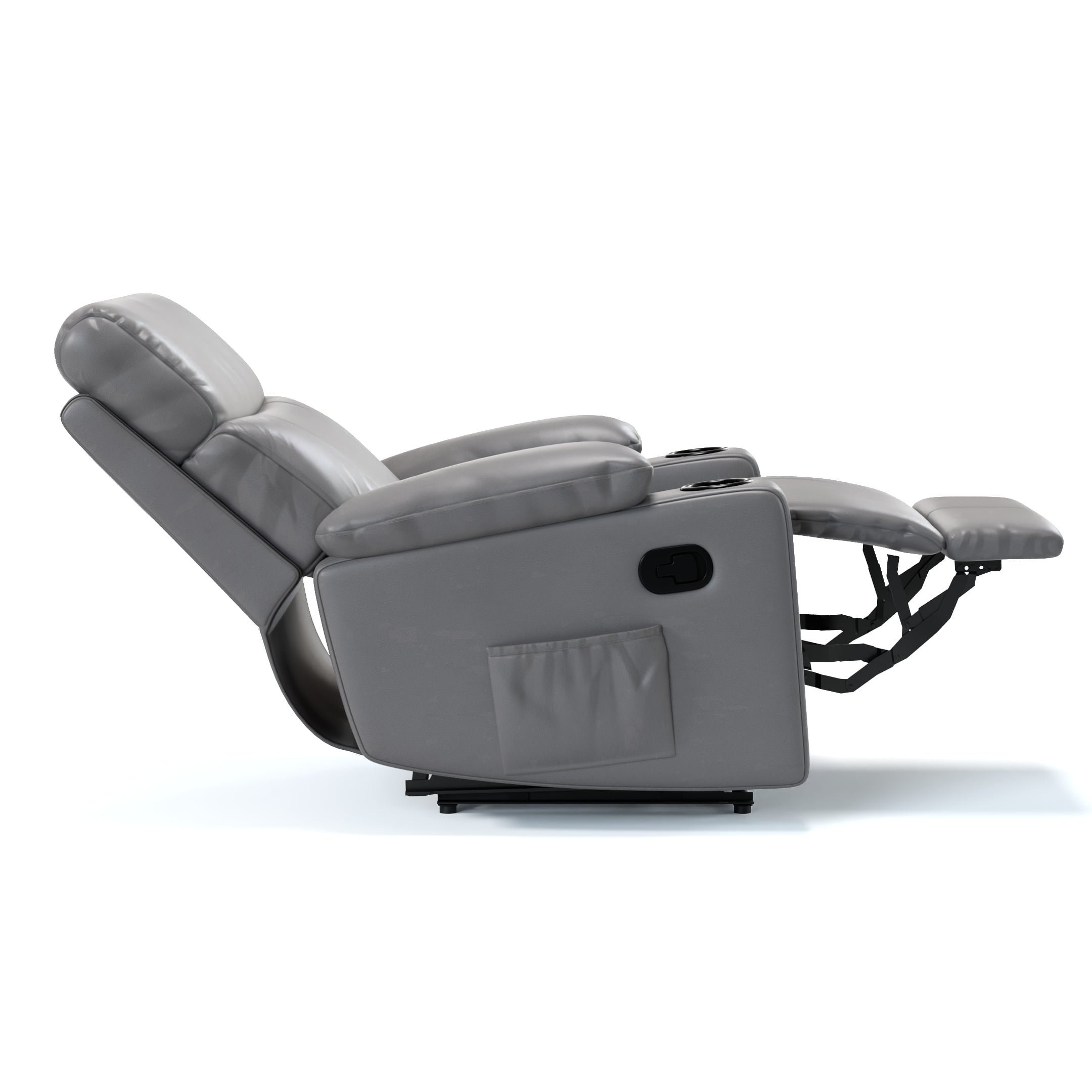 Poltrona do Papai Elevation Chumbo Glider Elétrico com Massageador e USB - 4