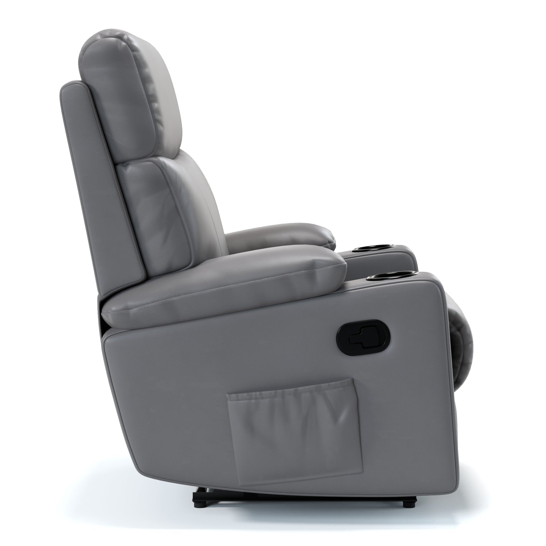 Poltrona do Papai Elevation Chumbo Glider Elétrico com Massageador e USB - 5