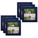 Ver imagem 1 de Kit 6 Porta Retrado Molduras 20x20 Azul
