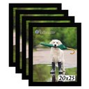 Ver imagem 1 de Kit 4 Porta Retrato Molduras 20x25 Preto