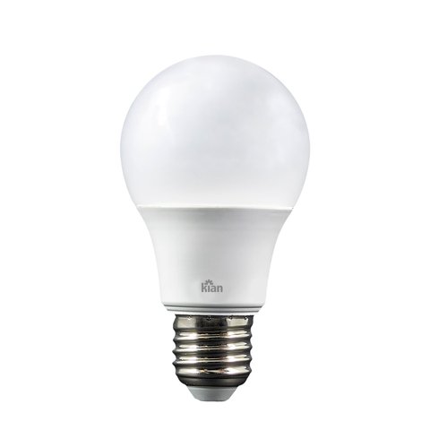 Kit 10 Lâmpadas Led Bulbo 12 Watts 6500k E27 Branco Frio 1018lm Bivolt Kian