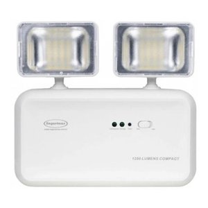 Iluminação Luz Emergência Led 1200 Lúmens Compact 2 Faróis