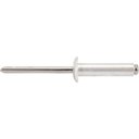 Ver imagem 1 de Rebite Repuxo De Alumínio 4,0x12,0mm Mandril Aço Com 100 Peç