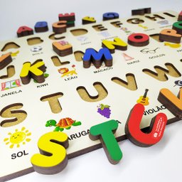 Alfabeto Educativo para Alfabetização Infantil Montessoriano - 2