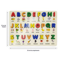 Alfabeto Educativo para Alfabetização Infantil Montessoriano - 3