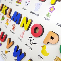 Alfabeto Educativo para Alfabetização Infantil Montessoriano - 4