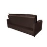 Sofá Cama 2,00m 3 Lugares Suede Vienna Marrom - 6