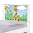 Ver imagem 5 de Bicama Juvenil com Cabeceira Adesivada Safari Girafa