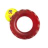 Brinquedo Mordedor Pneu Cristal Mini Para Cachorros Pet: Vermelho - 2