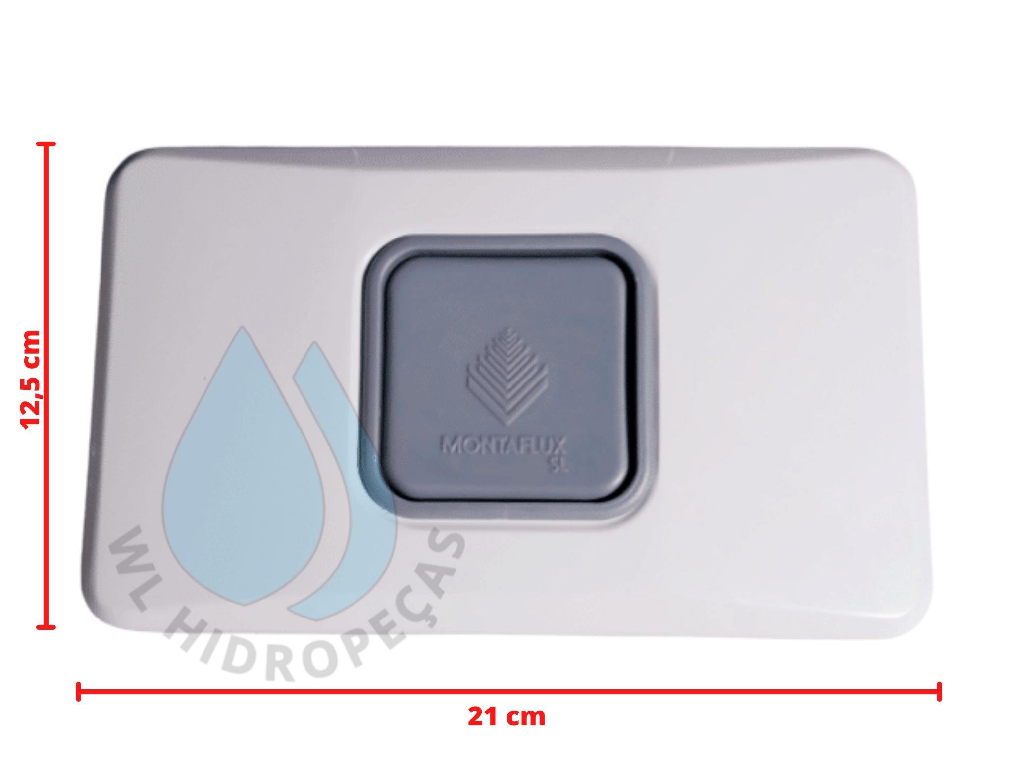 Comando da Descarga Montaflux Branco Montana - 2