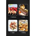 Ver imagem 4 de Kit 2 Pegador Pinça de Grelhar Churrasco Walfos Aço Inoxidável Cinza