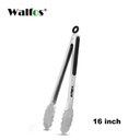 Ver imagem 6 de Kit 2 Pegador Pinça de Grelhar Churrasco Walfos Aço Inoxidável Cinza