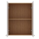 Ver imagem 6 de Armário Aéreo Multiuso Cozinha 60cm 2 Portas Freijó Branco Cz3141