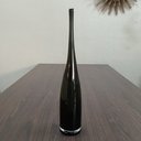 Ver imagem 3 de Vaso Decorativo Enfeite Casa Garrafa Home&Co Vidro 41x8x8cm Fume