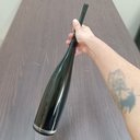 Ver imagem 6 de Vaso Decorativo Enfeite Casa Garrafa Home&Co Vidro 41x8x8cm Fume