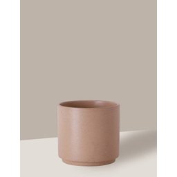 Vaso Cachepô de Cerâmica para Plantas Camurça PEQ - 1