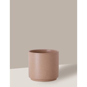 Vaso Cachepô de Cerâmica para Plantas Camurça PEQ