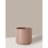 Vaso Cachepô de Cerâmica para Plantas Camurça PEQ - 1