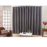 Cortina Rubi para Sala 2,00m x 1,70m de Seda Varão Simples - 1
