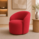 Ver imagem 2 de Poltrona Decorativa Yara Base Giratória Veludo Sala Estar Quarto Recepção Confortável