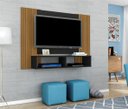 Ver imagem 3 de Painel Estante para TV Ouren Preto Pintura 3D Ripada
