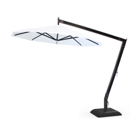 Ombrelone Std Lateral Plus 3.0 Alumínio 12.0.022 + Inox Cor: Branco