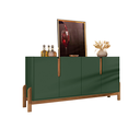 Ver imagem 1 de Buffet Lizz 1.70 Verde Oliva/cedro - Casa D Móveis