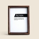 Ver imagem 1 de Porta Retrato Pirâmide Madeira 15x21cm - A\casa