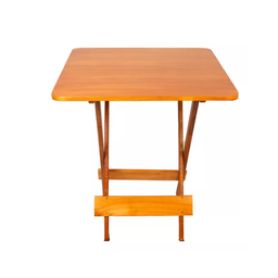 Mesa 70x70 Pinus com 4 Cadeiras Cor Mel - 4
