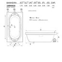 Ver imagem 6 de Banheira Retangular Carrancas Completa com Hidro em Acrílico - 1.70x0.80x0.43 - 127v