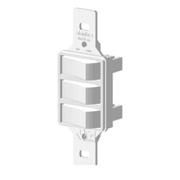 Interruptor Triplo Simples 10a P/condulete Branco sem Placa Bari Alumbra - 1