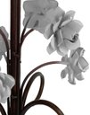 Ver imagem 4 de Abajur Quarto de Casal Rustico com Flores Colorido Iluminação Simples - Branco