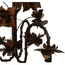 Ver imagem 5 de Luminária para Decoração de Loja Lustre com Flores para Ambiente Moderno - Verniz