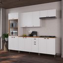 Ver imagem 1 de Armário Cozinha Modulada Completa Americana 100% MDF 270cm Provence Multimóveis Crink-CPL008