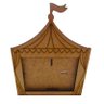 Mini Porta Retrato Circo em mdf para lembrancinha 50 Und - 1