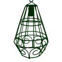 Ver imagem 3 de Pendente Rustico Modelo Industrial Iluminação de Sala e Varanda de Ferro - Verde