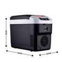 Ver imagem 6 de GELADEIRA PORTATIL 10 LITROS REFRIGERADOR AQUECEDOR MINI COOLER 10L GIGANTE RESFRIA FRIGOBAR 2 EM 1 