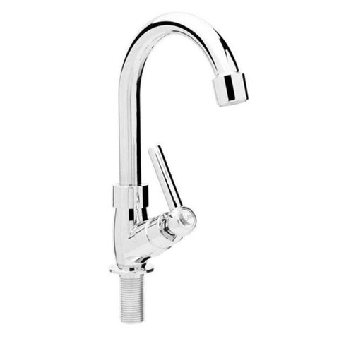 Torneira Giratoria para Banheiro Mesa Alavanca Cor Cromada