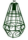 Ver imagem 3 de Luminária Aramado de Ferro para Sala de Jantar Moderna Simples - Verde