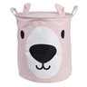 CESTO DE ROUPA INFANTIL 37x40cm Dolce Home Rosa - 3