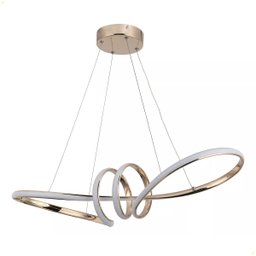Pendente Luminária Led 45w 3 Tonalidades Dourado Lp017a - 1