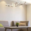 Ver imagem 3 de Pendente Luminária Led 45w 3 Tonalidades Dourado Lp017a