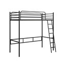 Ver imagem 4 de Beliche Suspenso de Ferro Solteiro - Nick:preto
