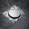 Ralo Click Inteligente P/ Banheiro Quadrado 10 Cm Inox Cromo:Cromado - 8