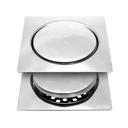 Ver imagem 4 de Ralo Click Inteligente P/ Banheiro Quadrado 10 Cm Inox Cromo:Cromado