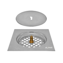 Ver imagem 5 de Ralo Click Inteligente P/ Banheiro Quadrado 10 Cm Inox Cromo:Cromado